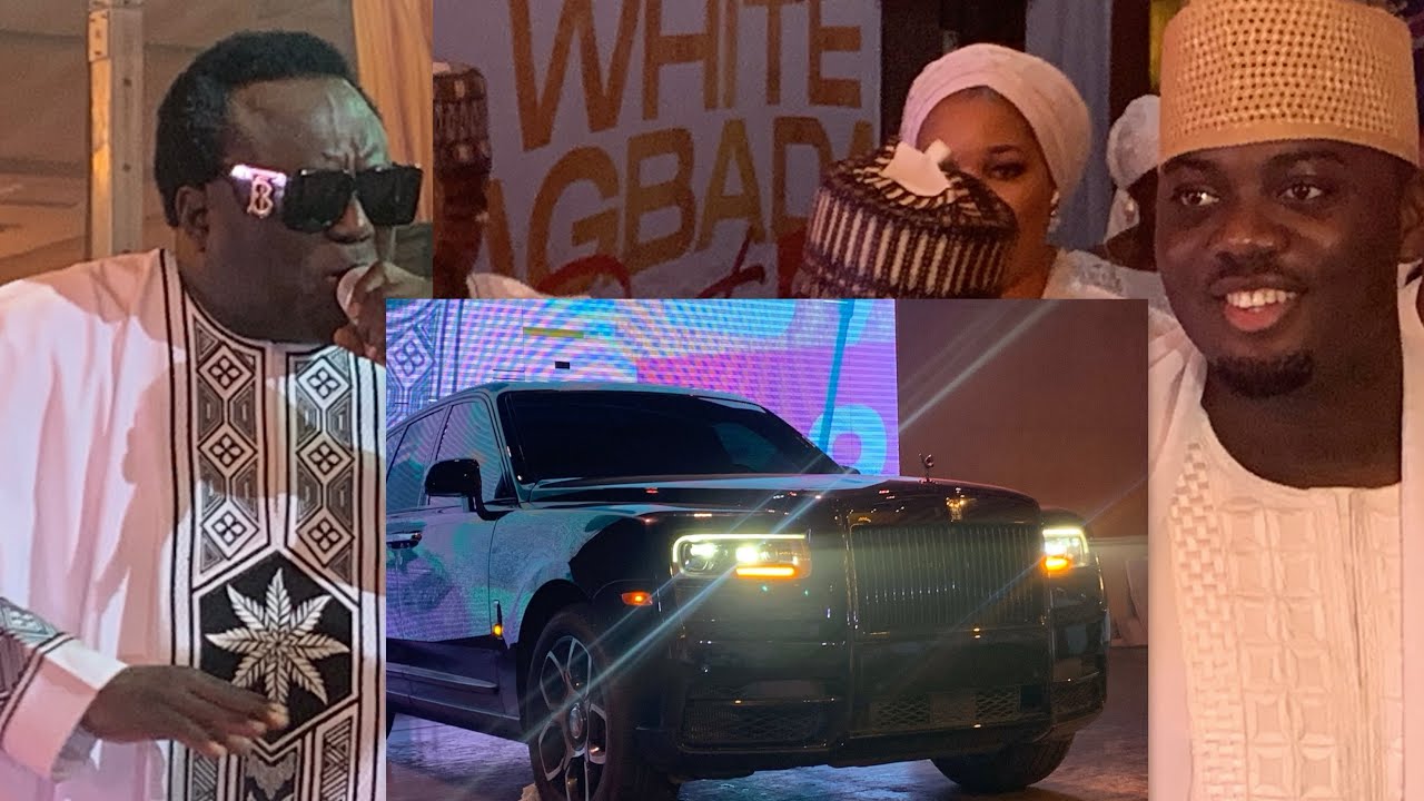 AMIN OLORUN CAN’T HIDE HIS JOY OVER SAHEED OSUPA’S 2025 ROLLS-ROYCE