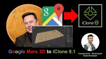 Google Mars 3D to iClone 8.1 - Full Tutorial - Google Map 3D