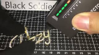 Black Soldier jewelry custom name necklace 2022032802