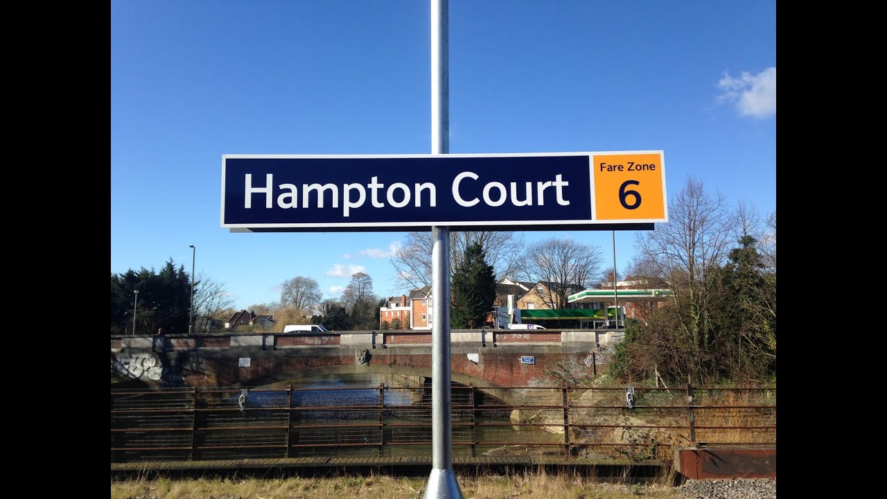 South West Trains (Class 450): London Waterloo to Hampton Court