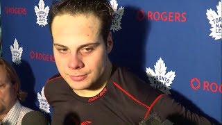 Maple Leafs Post-Game: Auston Matthews - December 23, 2017