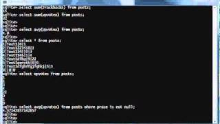 SQLite Reporting Tutorial