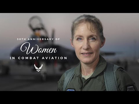 30th Anniversary of Women In Combat Aviation - Maj Gen Jeannie M. Leavitt (1 minute Version)