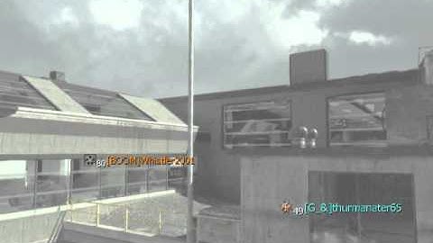 MW3: 360 TK Knife across map