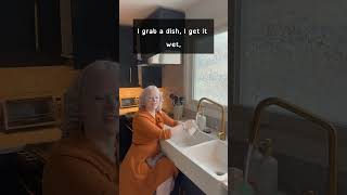 How do blind people wash dishes??