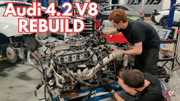 Saving an Audi R8 V8: Full Engine Overhaul and Rebirth!