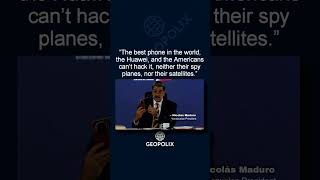 Maduro Lauds Huawei Phone Gift from Xi as One “Americans Can’t Hack”