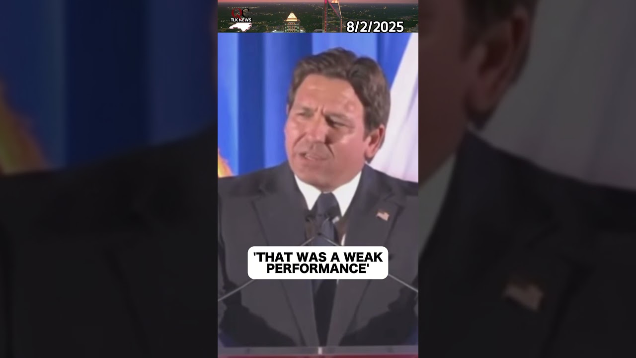Ron DeSantis embarrassed liberals during speech 