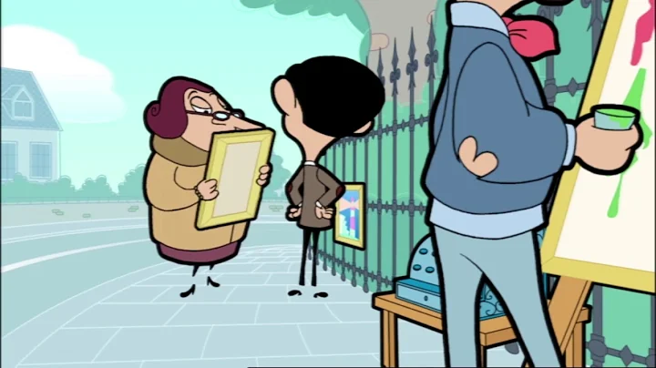 Mr Bean The Animated Series  - Episode 39 | Artful Bean | Cartoons For Kids | Wildbrain Cartoons