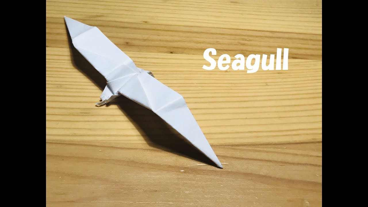 折り紙 Origami かもめ Seagull Youtube