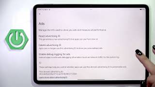 Wie deaktiviere ich personalisierte Google-Werbung auf dem XIAOMI Pad 8?