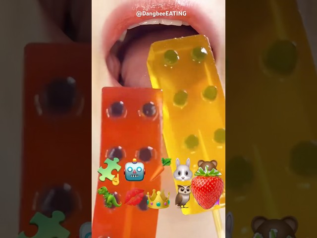 ASMR JELLY #asmr #mukbang #shorts