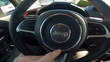 Steering Wheel Buttons Description for Jeep Renegade ( 2014 - now ) | Steering Wheel Functions