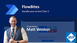 FlowBites: Handle your Errors (Part 2) - Power Automate Tutorial Profile