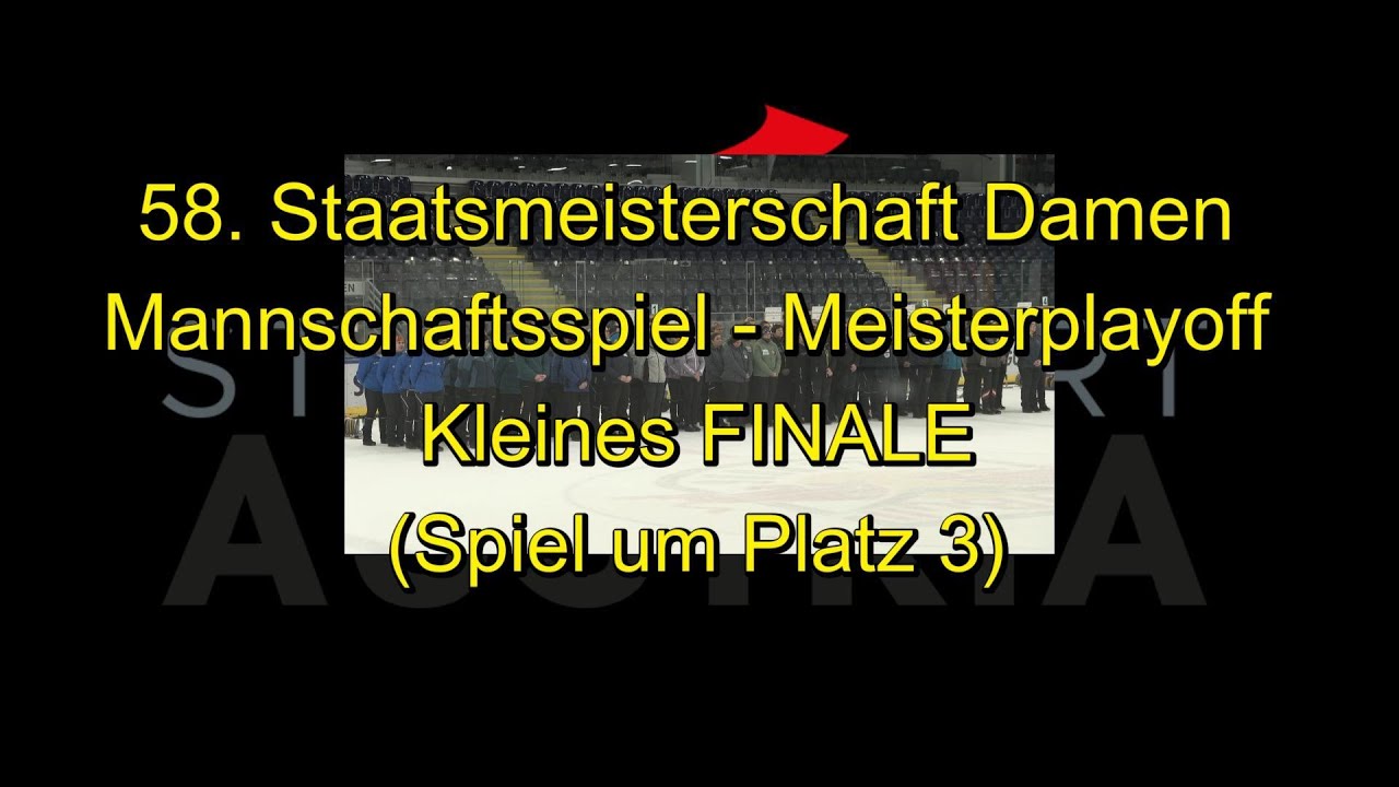 Meisterplayoff kleines Finale ESV Wikotech Pichlingerhof Söding gegen ESV Neustift Innermanzing