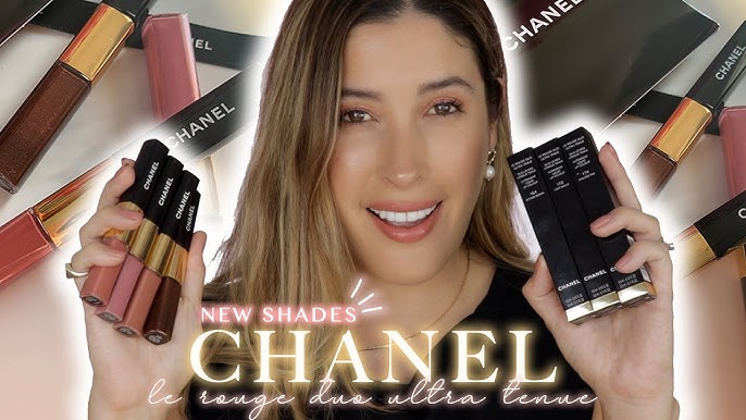 NEW CHANEL 'LE ROUGE DUO ULTRA TENUE' LONG WEAR LIPSTICK SHADES! 