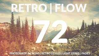 Retro Photoshop Actions & Light Leaks (Get 10 Free Actions)