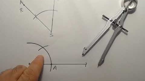Geometry - Measuring, Drawing, Copying, and Bisecting Angles