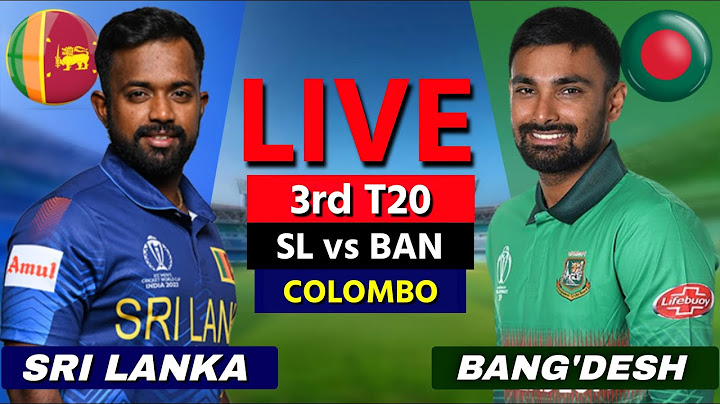 Bangladesh vs Sri Lanka Live - 3rd T20 | BAN vs SL Live | Scores & Commentary