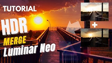 ✅How to combine HDR photos in Luminar Neo | HDR Software