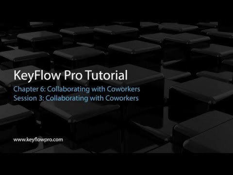 KeyFlow Pro Tutorial 6. Collaborating with Coworkers