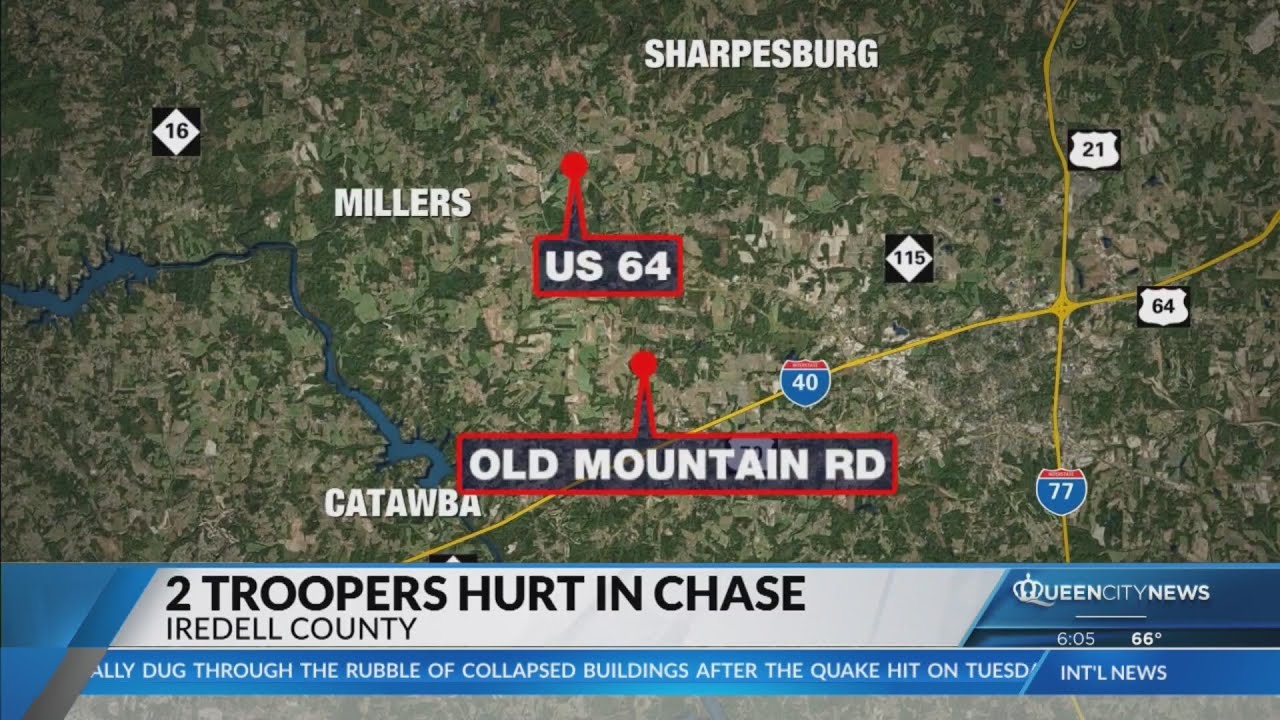 Suspect, troopers hurt after attempted traffic stop leads to chase ...
