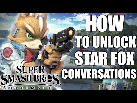 COMMENT UNLOCK Star Fox Secret Conversations dans Super Smash Bros. Ultime