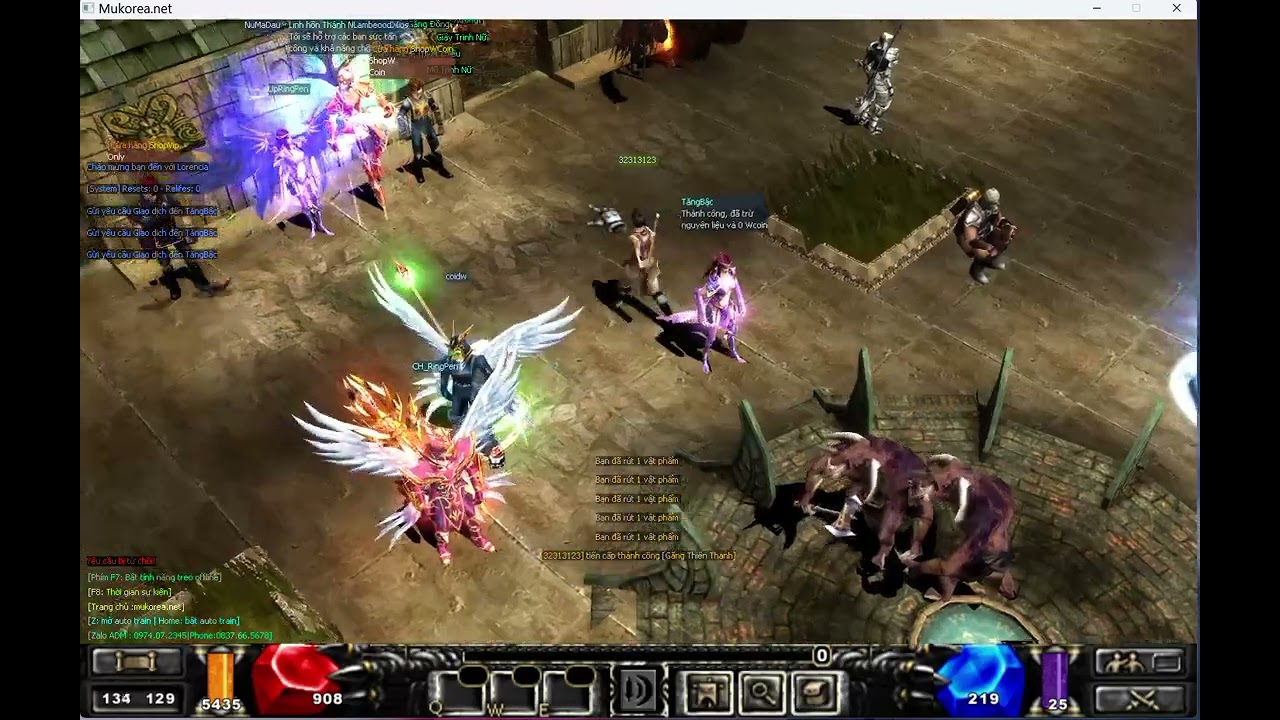 Hướng dẫn nâng cấp trang bị và vũ khí  từ cấp 1 lên cấp 7 tại mukorea.net