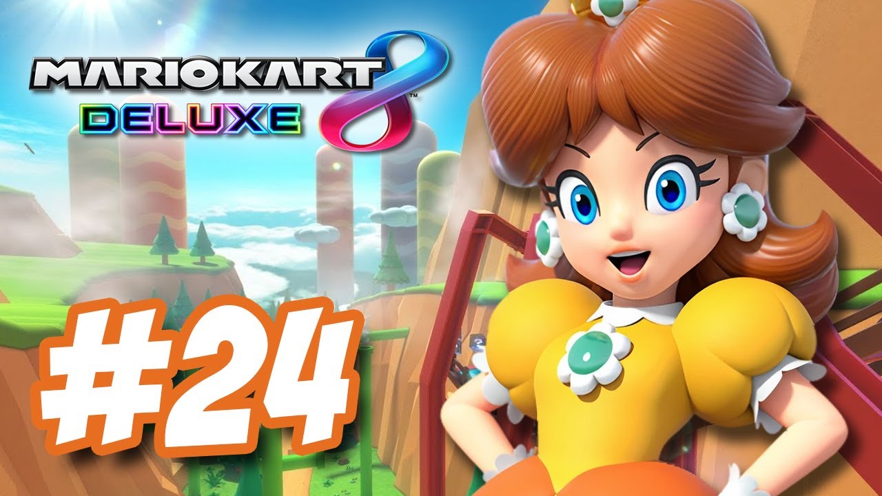 Daisy DOWNER! Mario Kart 8 Deluxe Online Multiplayer Gameplay Part 24