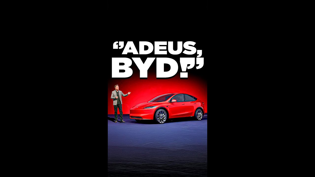 A TESLA PODE VENCER DA BYD COM O NOVO MODELO Y 2025?