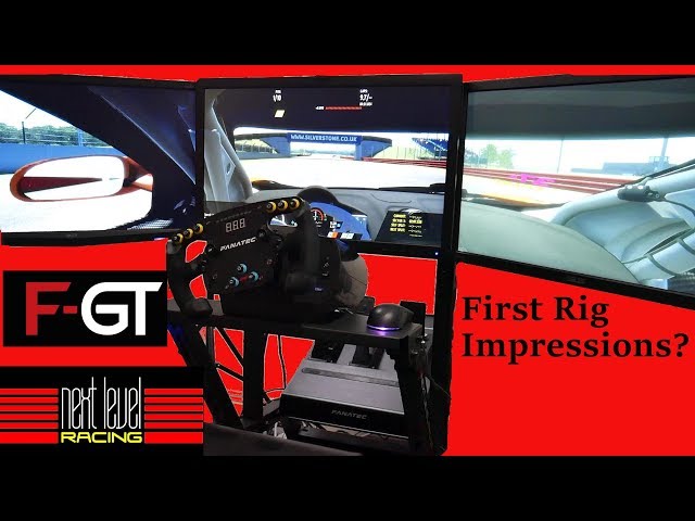 Next level racing F-GT monitor mount + first impressions