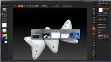 Texturing Second Life ZBrush Sculpties with sub-tools in other paint programs