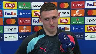 Phil Foden Speak On His Screamer Vs Real Madrid Livescore