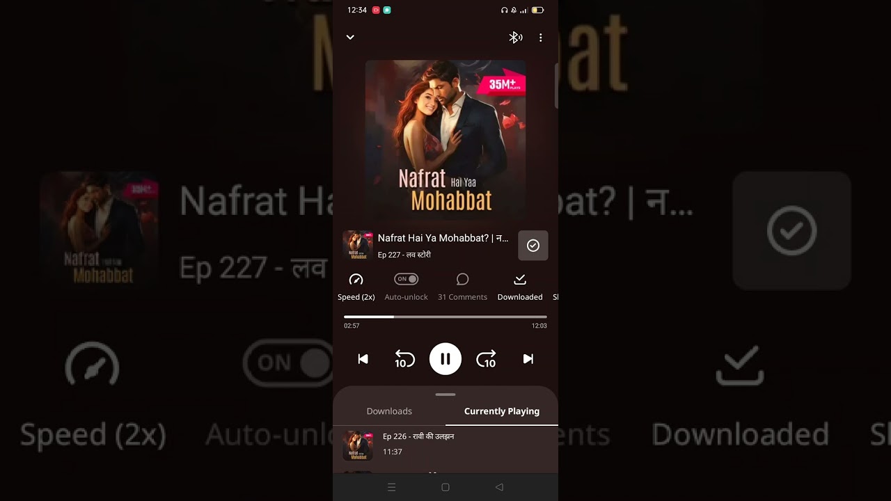 Nafrat Hai Yaa Mohabbat pocket FM love story ❤️😗 episode 226-230