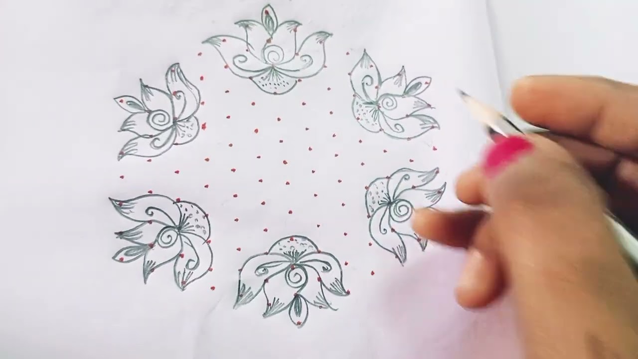 13*7 sankranthi muggulu 🌺🌺