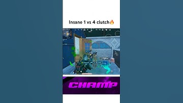 Unbelievable 1v4 Clutch in New BGMI 4.0 Event 🚀 | Must Watch #bgmi #bgmishorts #shorts #pubgmobile