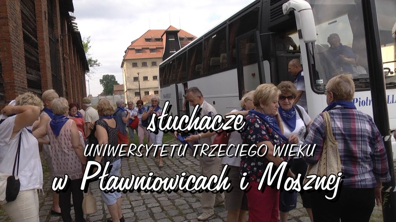 Słuchacze UTW w Pławniowicach i Mosznej
