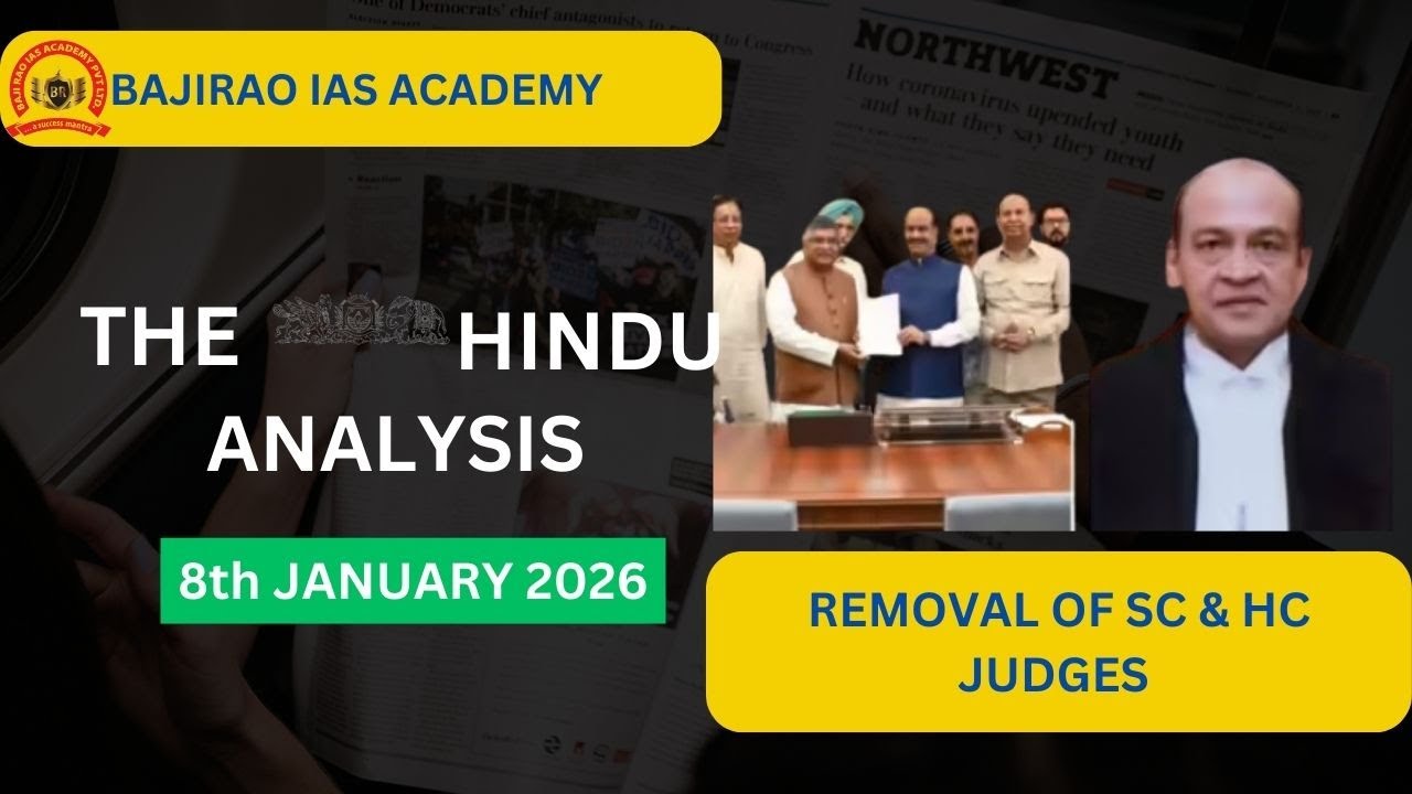 8th JANUARY 2026 | The Hindu Analysis | Daily Current Affairs, UPSC IAS ...