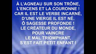 Video thumbnail of "À L'AGNEAU SUR SON TRÔNE - Jacques Boudreau (R. Saillens, G. J. Elvey)"