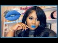 HOW TO MAKE LIQUID MATTE LIPSTICK | MYKONOS BLUE | VERY VEELO BEAUTY | DOSSIER COLLAB