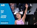 Sijia Wei V Jasmine Paolini Highlights Australian Open 2025 First Round Sijia Wei V Jasmine Paolini Highlights Australian Open 2025 First Round