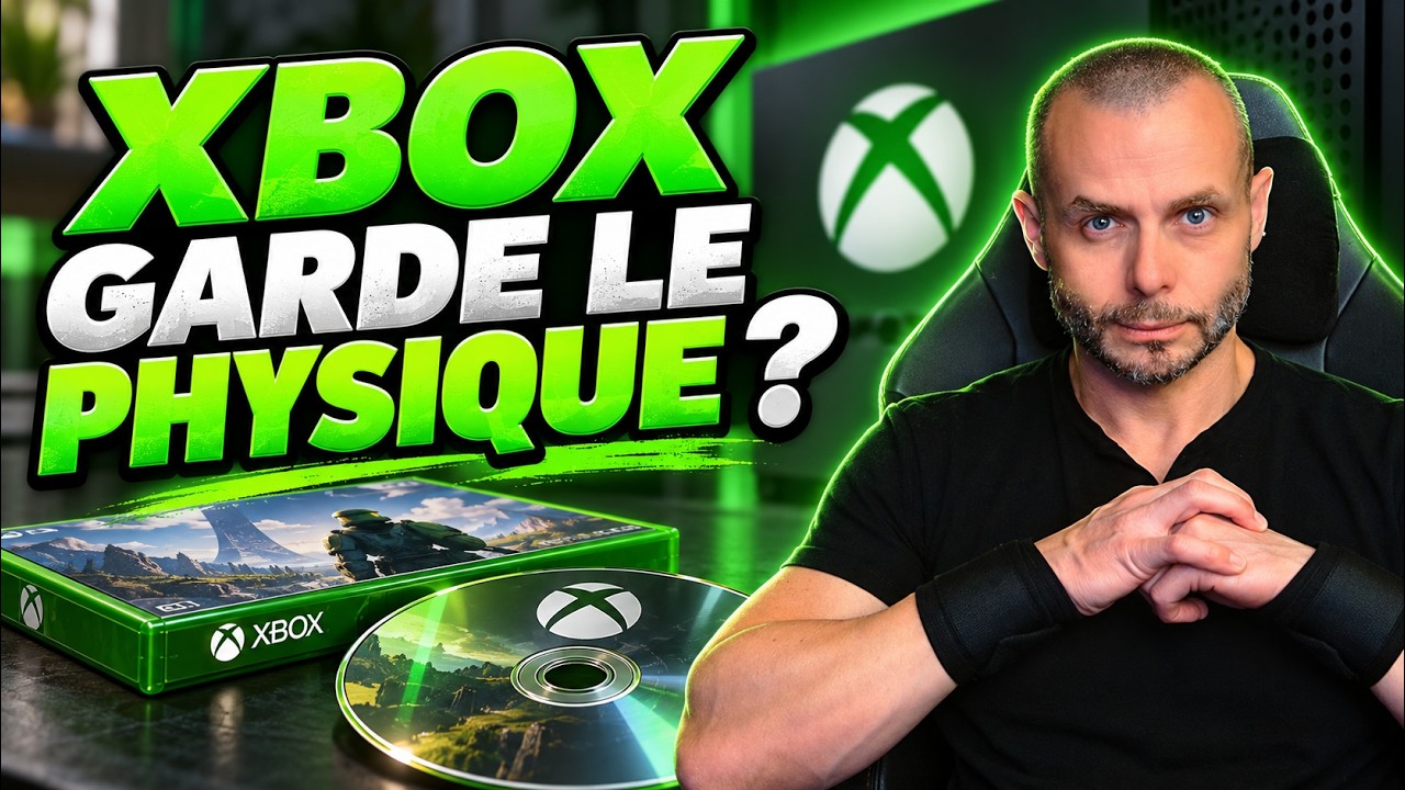 XBOX pourrait SAUVER les JEUX PHYSIQUES ! MICROSOFT surprend !