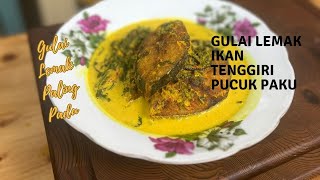 Gulai Lemak Ikan Tenggiri Pucuk Paku | Rugi Tak Cuba! Gulai Ni Memang Win |