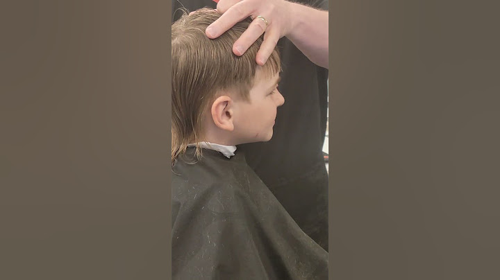 this mullet on this 5 year old,. is!.#mullet,#haircut,#watch,