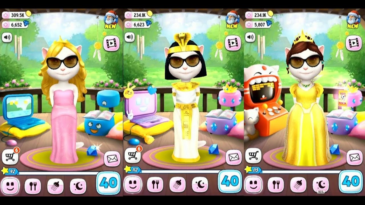 My Talking Angela Queen GamePlay Trailer YouTube