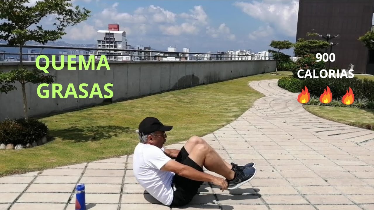 Video de ejercicios para quemar grasa localizada y 900 Calorías