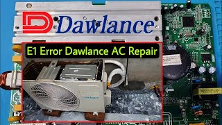 DAWLANCE DC Inverter AC E1 Error Code