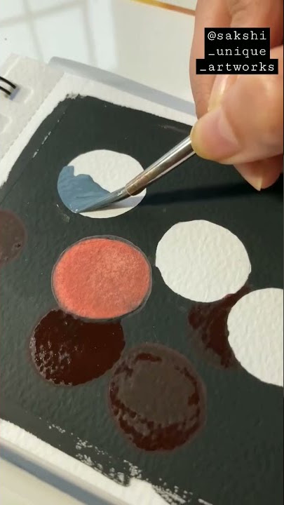 The bokeh painting | Artwork Ruchika | Farjana Drawing Aca.. | Shay Art #shorts #bokeh #viral