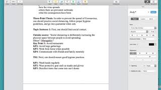 Incorporating outside sources and citations
