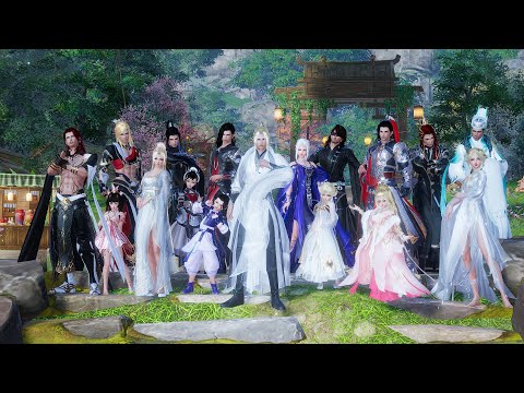 【劍網三重製版／幫會視頻】最單純的紀念－『江湖寫照』
